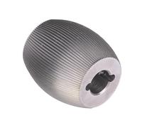 Jiawu Rueda de Piedra de Afilar de Acero en Forma de Huevo de Ganso para Peladora, Ruedas de Alimentación de 2 Pulgadas de Largo y 1,8 Pulgadas de Diámetro Exterior, Piezas de Máquina Peladora