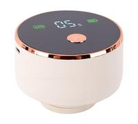 Jiawu Sellador de Frascos Mason, 10 Tapas Reutilizables | Tapas Reutilizables de 68mm y 84mm, Parada Automática, Pantalla LED, Almacenamiento de Alimentos para Camping,Productos Secos