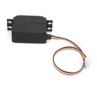 Jiawu Servo de Engranaje de Plástico, Repuestos de Actualización de Servo de Coche RC Portátil Liviano, Accesorio de RC de Plástico con Instalación Confiable Apto para 12428 12427 1/12 Car