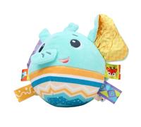 Jiawu Sonajero de bebé Suave, Sonajero de Mano de Peluche Lindo para Recién Nacidos, Juguete de Estimulación Multisensorial para Seguimiento Visual, Exploración Táctil y Desarrollo Auditivo,