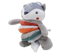 Jiawu Sonajero para bebé, Material de Felpa Suave y Sonidos de Sonajero, Juguete Colgante con Musical, de Peluche con Conveniente Función para Colgar para la Educación Temprana y Sensorial del bebé
