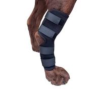 Jiawu Soporte de Pierna, Soporte de Corvejón de Pierna Trasera de Perro Canino, Soporte de Compresión de Articulación para Recuperación, Tobillo de Rodilla de Apoyo Adicional para Perros (L)