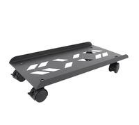 Jiawu Soporte de Torre para PC Carro Móvil de CPU de Acero Ventilado Resistente para Oficina de Juegos, Fácil Movilidad para Torres de PC, Capacidad de 176 Libras para Cualquier Superficie