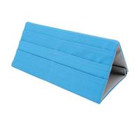 Jiawu Soporte para Cartas de Póquer, Soporte de Mesa de Tela Plegable Minimalista de Varios Niveles para Organizar Fácilmente Naipes para Noches de Casino (Blue)