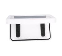 Jiawu Soporte para Teléfono de Ducha Estuche Giratorio Impermeable Pantalla Táctil Soporte de Pared para Baño para Teléfono Celular Universal, Accesibilidad de Pantalla Táctil para una Interacción