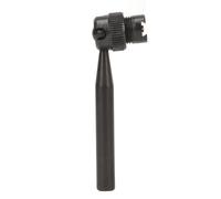 Jiawu Soporte Universal para Indicador de Prueba de Dial, Brazo Indicador de de Milano de 8x70 Mm con Junta Giratoria para una Medición Precisa, Acero de Primera Calidad