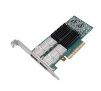Jiawu Tarjeta PCIe Ethernet de 40 GB, Tarjeta de Red de 2 Puertos, 40 Gbps por Puerto para Centros de Datos Computación en la Nube Computación de Alto Rendimiento