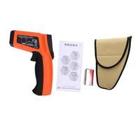 Jiawu Termómetro Infrarrojo Preciso con Láser Dual para Cocinar en la Cocina -58 ℉ a 1616 ℉ para Uso Industrial (Embalaje de caja de color)