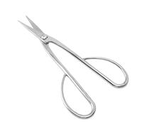 Jiawu Tijeras para Bonsái, Tijeras para Cortar Ramas de Acero Inoxidable de 220 Mm, Profesionales para Recortar Cogollos, para Plantas con Ergonómico para Modelar Bonsáis, Árboles Frutales, Jardín