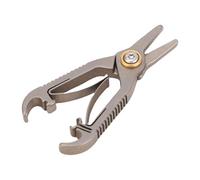 Jiawu Tijeras para el Pelo de la Nariz, Cortadora de Pelo Manual de Seguridad con Punta Redonda de Aleación de Ti, Tijeras de Aseo Multifuncionales con Diseño Compacto para Hombres y Mujeres, Aseo
