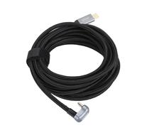 Jiawu U Forma Cable de Datos Tipo C 100W Cable de Carga de 10 Gbit/S Velocidad de Transmisión 4K 60 Hz OTG de Soporte para Las Unidades de Gamificación (300 cm)