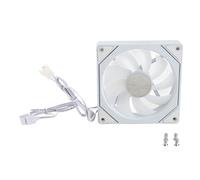 Jiawu Ventilador de Caja ARGB PWM de 4.724 in, Espejo Infinito Silencioso ARGB PWM 800 2000 RPM 58,36 CFM Flujo de Aire 2,07 Mm H20 Presión Estática, Ventilador de Caja de Computadora con (Hoja