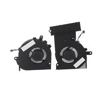 Jiawu Ventilador de CPU, 2 Piezas de 4 Pines, Ventilador de Refrigeración de CPU de Fácil Instalación, Enfriador de Caja de Computadora con Conexión de Alimentación de 4 Cables para OMEN 15 Ce 17 an