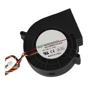 Jiawu Ventilador de Refrigeración sin Escobillas DC 12 V 3,8 A 7000 RPM, Soplador Centrífugo con Rodamiento de Bolas Doble, 190 CFM Alto Flujo de Aire 97 X 97 X 33 Mm bajo Ruido 65 DB Conector de 4