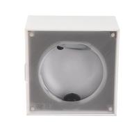 Jiawu Visualizador de Ferrofluido Altavoz Paisaje Sonoro Rico Música Inmersiva para Decoración del Hogar/Oficina Material Robusto Plástico de Calidad 4,5 X 4,5 X 3,7 Pulgadas (White)