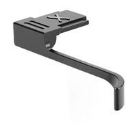 Jiawu X E5 Reemplazo de Empuñadura de Pulgar de Metal para Cámara, Reposapiés de Aluminio Duradero para Zapata Caliente para Comodidad Ergonómica, Accesorios de Fotografía (Black)