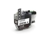 JIAYINGGUANZG Cartucho de Tinta Compatible LC421 LC421XL for Impresora DCP-J1050DW DCP-J1140DW MFC-J1010DW(LC421XLBK)