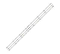 JIAYINGGUANZG Tira de LED for iluminación trasera for MS-L2695 V1 EX-40FS001B HTV-LED40FHD100T2 LE-4019N 40H5507 40H3507(1set(3pcs))