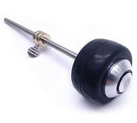 Jiayouy 1 pieza de pedal de bombo de silicona con cabeza de martillo de percusión para instrumentos, pieza de accesorio negro