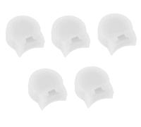 Jiayouy 5 protectores de silicona para clarinete y pulgar Oboe, color blanco