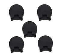 Jiayouy 5pcs Silicona Clarinete & Oboe Cojín de Pulgar Protectores de Pulgar Negro