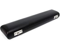 Jiayouy B Foot Joint Flauta Case 17 Agujero Flauta Bolsa Caja Cuero PU para Flauta Jugadores Músico Regalo