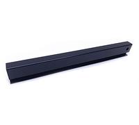 Jiayouy Barra de aleación de aluminio niveladora de cuerdas para guitarra, bajo y traste, haz de lijado de nivelación, negro, 300 mm de longitud