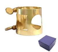 Jiayouy - Boquilla de saxo alto (latón, doble tornillo)