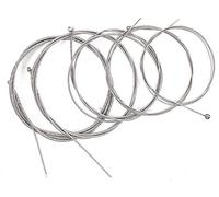 Jiayouy Cuerdas de acero inoxidable de 5 cuerdas de bajo con extremos de bola pequeños, 5 cuerdas/juego de medidores de cuerdas: 046-120