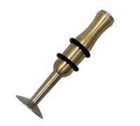 Jiayouy Embouchure - Boquilla de entrenamiento para entrenamiento de fuerza bucal para instrumento de viento y latón, accesorio de bronce claro