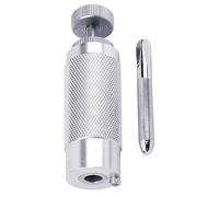 Jiayouy Herramienta de reparación de cuerda para piano de 3 círculos, color plateado