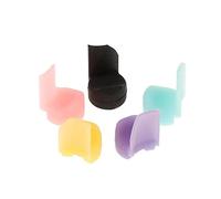 Jiayouy Pack de 5 almohadillas de silicona suave para clarinete Oboe para pulgar o instrumentos de viento de madera, 5 colores