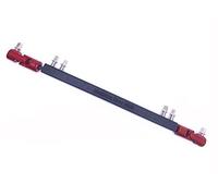 Jiayouy Pedal de aleación de aluminio con pedal de batería de doble bajo, accesorio de instrumento de percusión (negro)