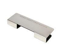 Jiayouy Protector de aro de acero inoxidable para aro de bombo de madera, 100 mm x 30 mm