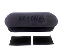 Jiayouy Sistema de anclaje para bombo con sistema de bloqueo de tambor para evitar que el juego de batería se resbale, color negro
