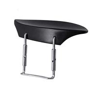 Jiayouy Soporte de barbilla de ébano para violín con soporte estándar para violín 1/2