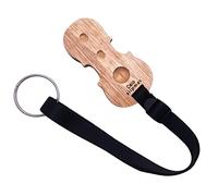 Jiayouy Tope de madera antideslizante para violonchelo con correa de nailon ajustable y soporte de 3 agujeros