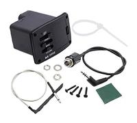 Jiayouy UK-2000 - Ecualizador de ecualizador de 2 bandas para ukelele piezoeléctrico Pickup Preamp Tuner System 1 Set