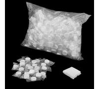 JIAYUET 500 toallas comprimidas de 20 x 22 cm, toalla facial de algodón portátil, tejido comprimido compacto para viajes, camping al aire libre