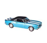 JIAYUNEU 1 18 para Chevrolet 1968 Camaro Z28 Coche En Miniatura Aleación Fundido A Presión Pantalla Estática Vehículo Clásico Adorno Decoración del Hogar(B)