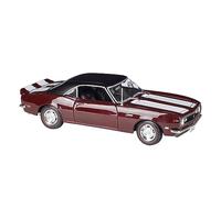 JIAYUNEU 1 18 para Chevrolet 1968 Camaro Z28 Coche En Miniatura Aleación Fundido A Presión Pantalla Estática Vehículo Clásico Adorno Decoración del Hogar(A)