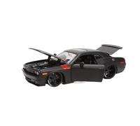 JIAYUNEU 1:24 para Dodge Challenger 2008 Modelo De Coche Aleación A Escala Estático Colección Modelos Coches Adorno Decoración del Hogar