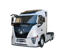 JIAYUNEU 1:24 para el Nuevo Tractor Yellow River X7 Cabeza remolcada camión en Miniatura de aleación de río Amarillo JN150 Adorno Decoración del Hogar(X7 Tractor Head)