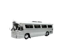 JIAYUNEU 1 43 para autobús de Larga Distancia Modelo de aleación fundida a presión en Pantalla estática en Miniatura Plateada Adorno Decoración del Hogar