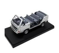 JIAYUNEU 1:43 para autobús T3 autobús Abierto Modelo Resina fundida a presión decoración para el hogar o la Oficina Grado Adorno Decoración del Hogar