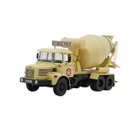 JIAYUNEU 1:43 para camión Mxier de hormigón aleación fundida a presión Modelo Coche estático exhibición colección para el hogar Adorno Decoración del Hogar