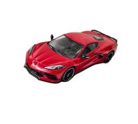 JIAYUNEU 1:43 para Chevy Corvette Stingray 2020 Coche Deportivo de aleación Modelo estático colección de Recuerdo Adorno Decoración del Hogar