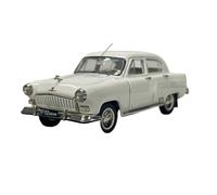 JIAYUNEU 1:43 para GAZ M21 Volga Alloy Coupé de Cuatro Puertas Modelo de Coche conmemorativo estático decoración de Escena Adorno Decoración del Hogar
