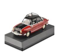 JIAYUNEU 1:43 para Panhard Paris Taxi Modelo de Metal Fundido a presión Adorno Decorativo de Escritorio para Coche Adorno Decoración del Hogar