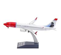 JIAYUNEU Avión Coleccionable De Aleación 1 200 para Norwegian Air Boeing B737-8 MAX, Fundido A Presión, Modelo Jet SE-RTA Planetoy Set